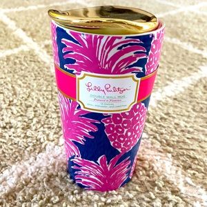 NWT Lilly Pulitzer Ceramic Travel Mug